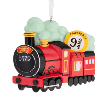 Harry Potter Ornament Hogwarts Express & 9 3/4 Sign